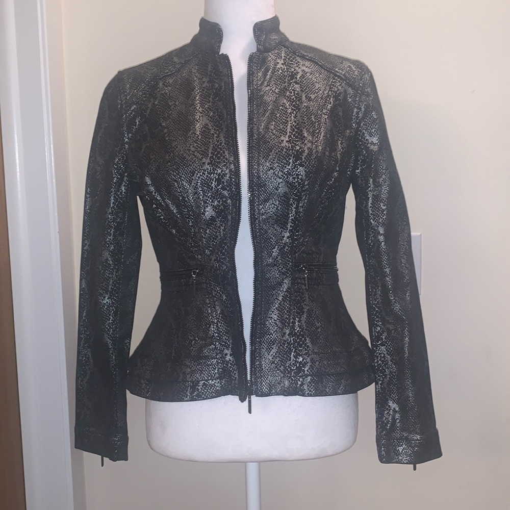 White House Black Market - snake jacket
